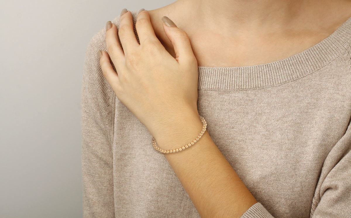 14k Bead Bracelet
