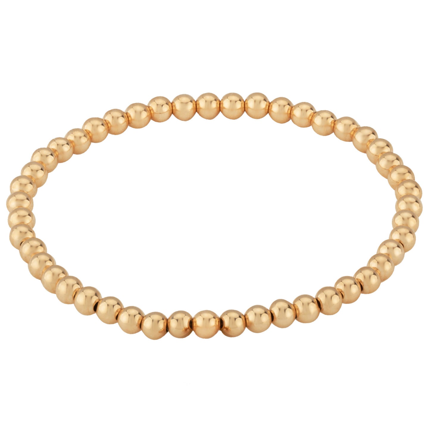 14k Bead Bracelet