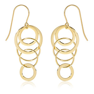 Cascading Circle Earring