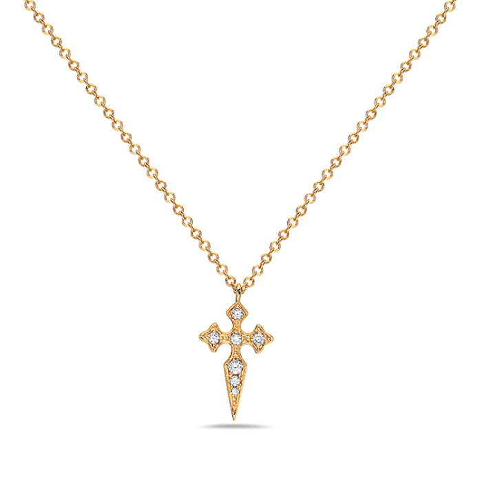Dagger Cross Necklace