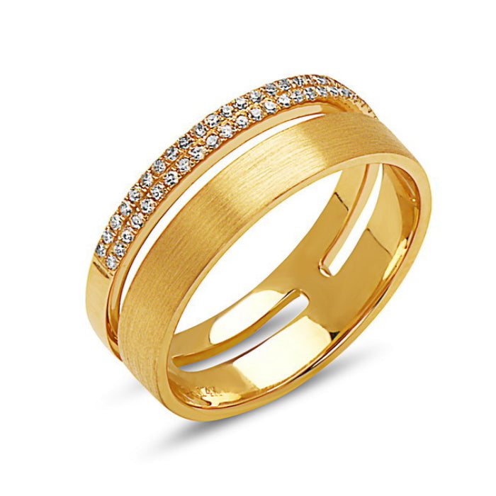 Double Double Diamond Ring