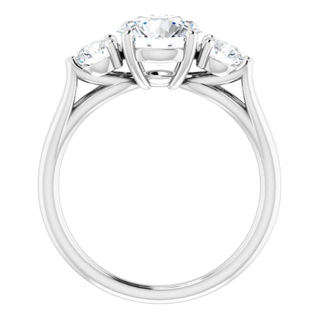 Jessie Three Stone Engagement Ring