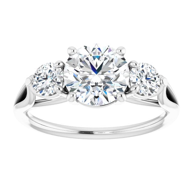 Jessie Three Stone Engagement Ring