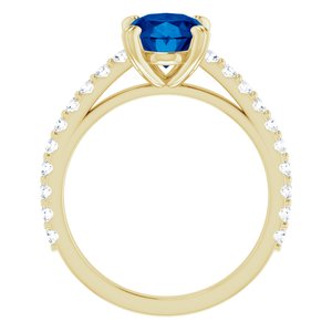 Alissa Accented Engagement Ring