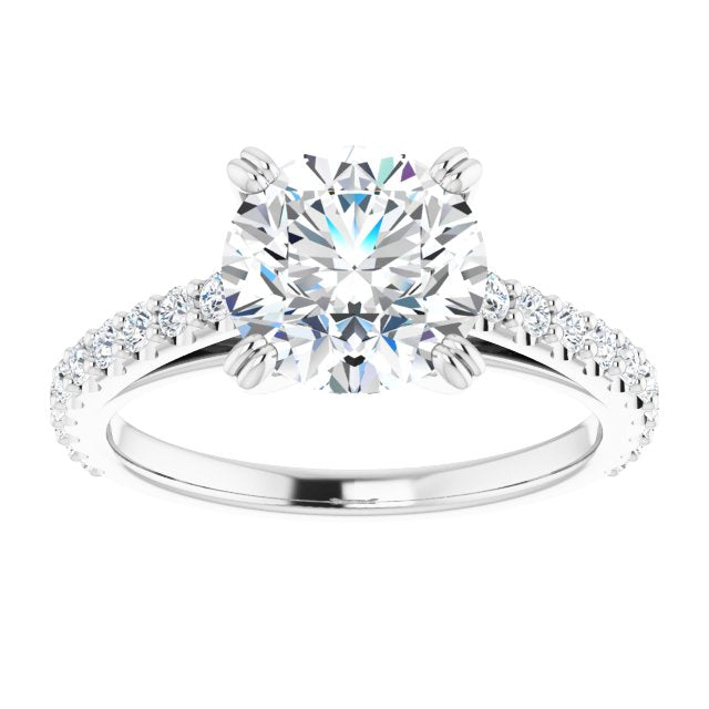 Alissa Accented Engagement Ring