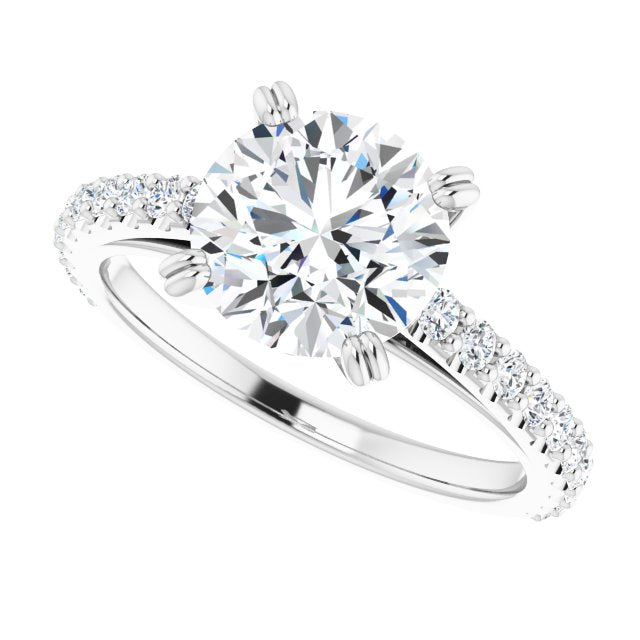 Alissa Accented Engagement Ring