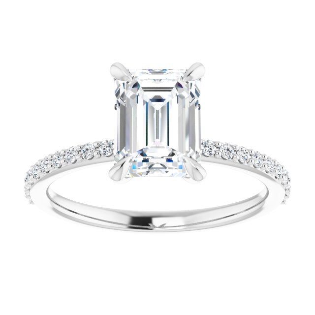 Hannah Accented Engagement Ring