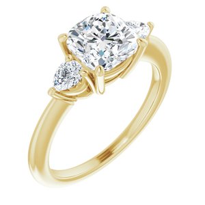 Mati Three Stone Engagement Ring