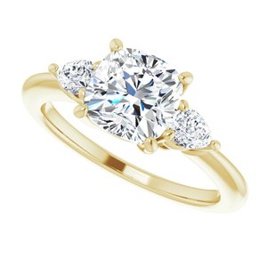 Mati Three Stone Engagement Ring