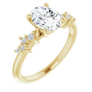 Sarah Accented Engagement Ring