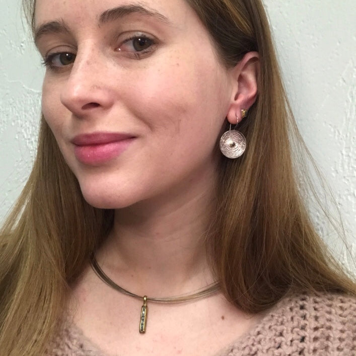 Eva Stone Black Diamond Earrings