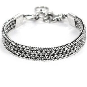 Handwoven Sterling Bracelet