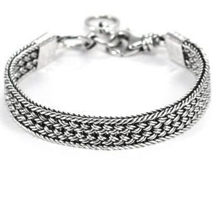 Handwoven Sterling Bracelet