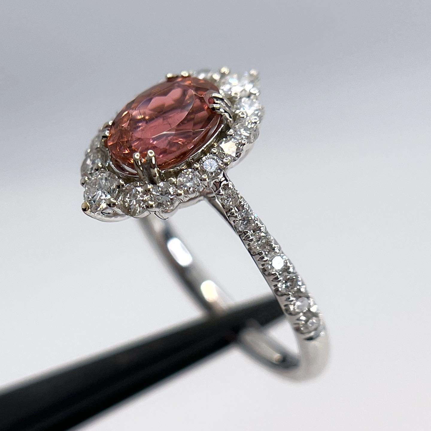 Pink Tourmaline Ring