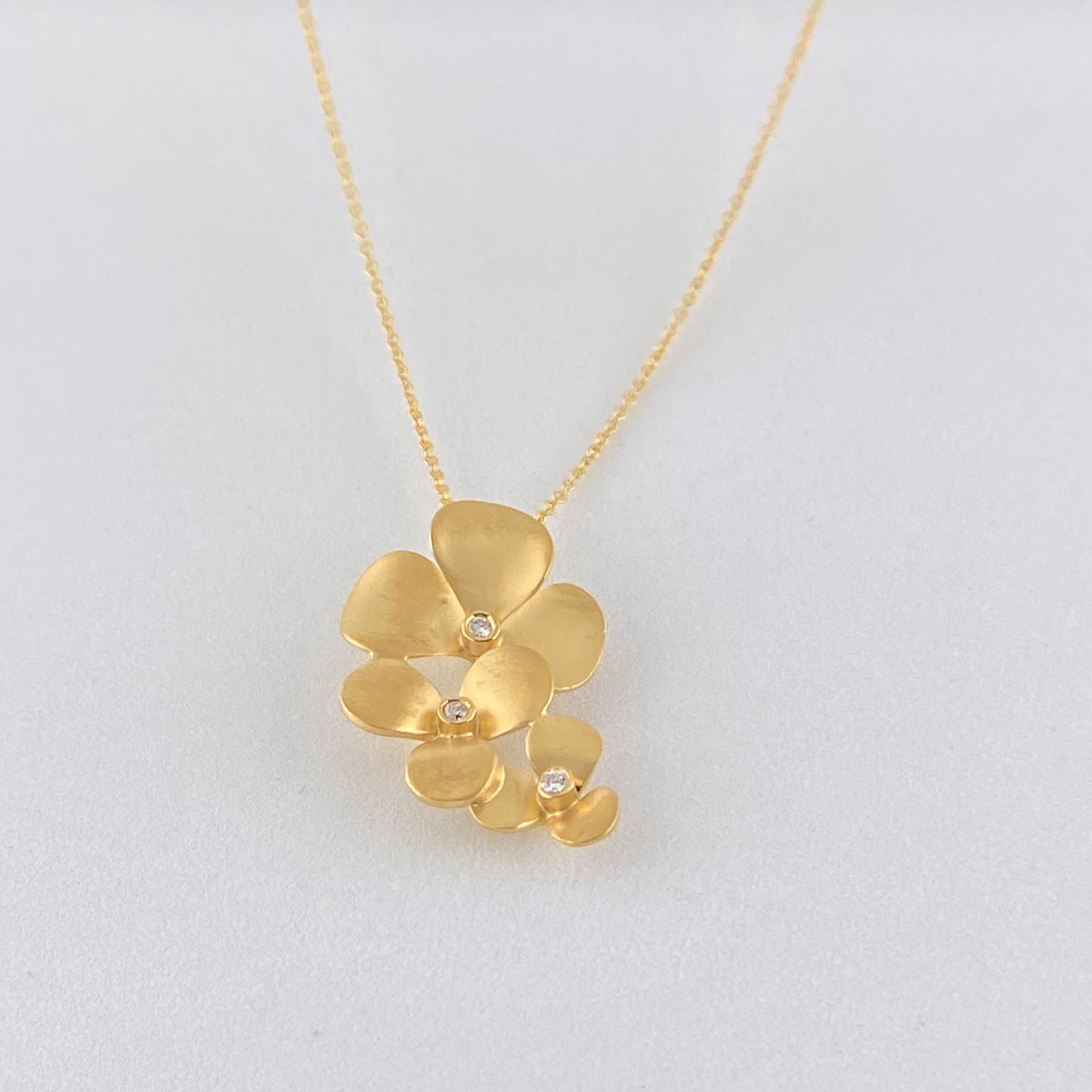 Clover Cluster Necklace