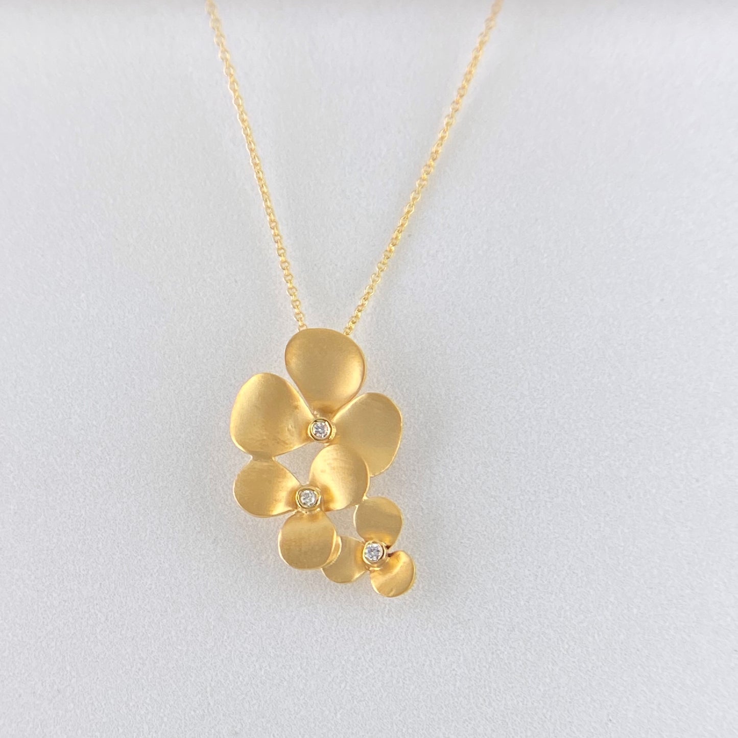 Clover Cluster Necklace