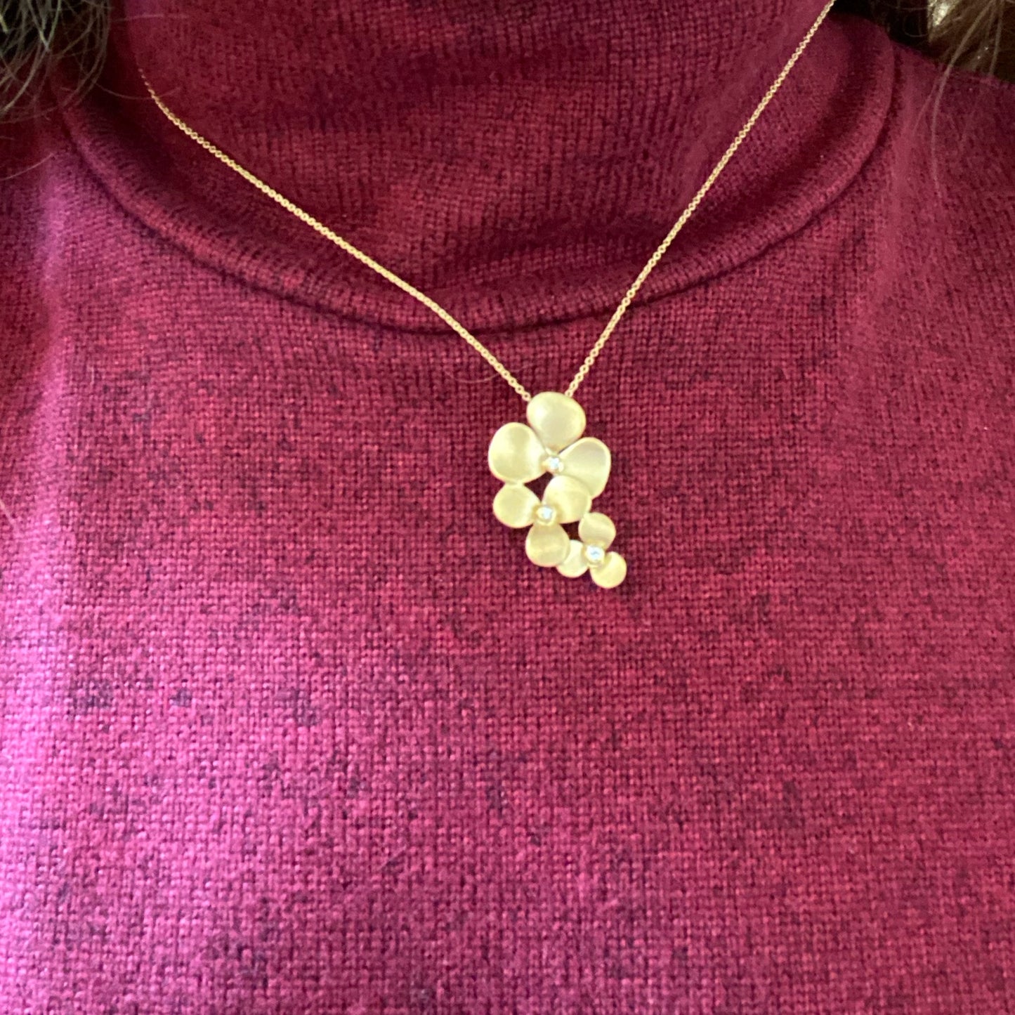 Clover Cluster Necklace