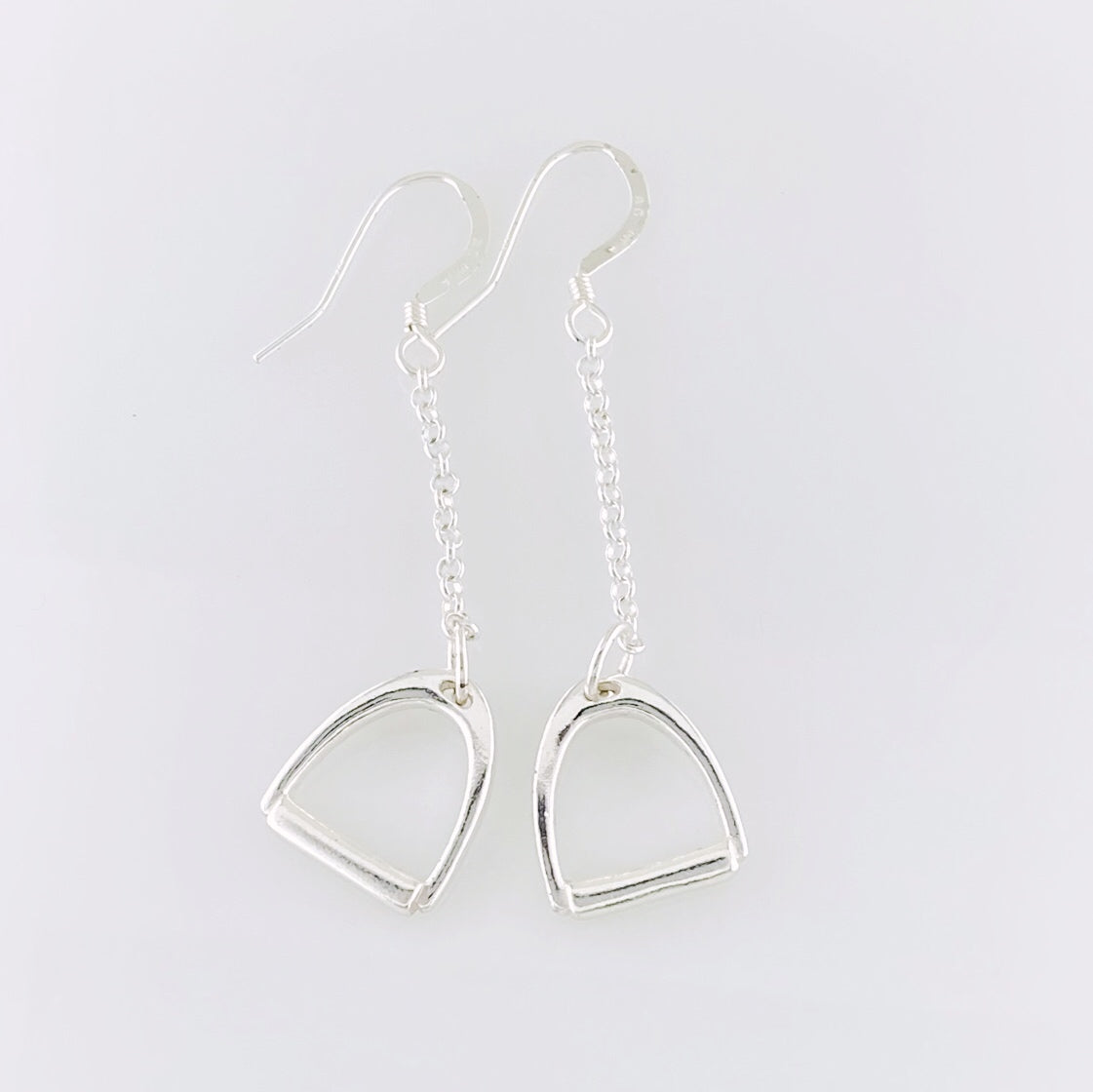 Dangle Stirrup Earrings