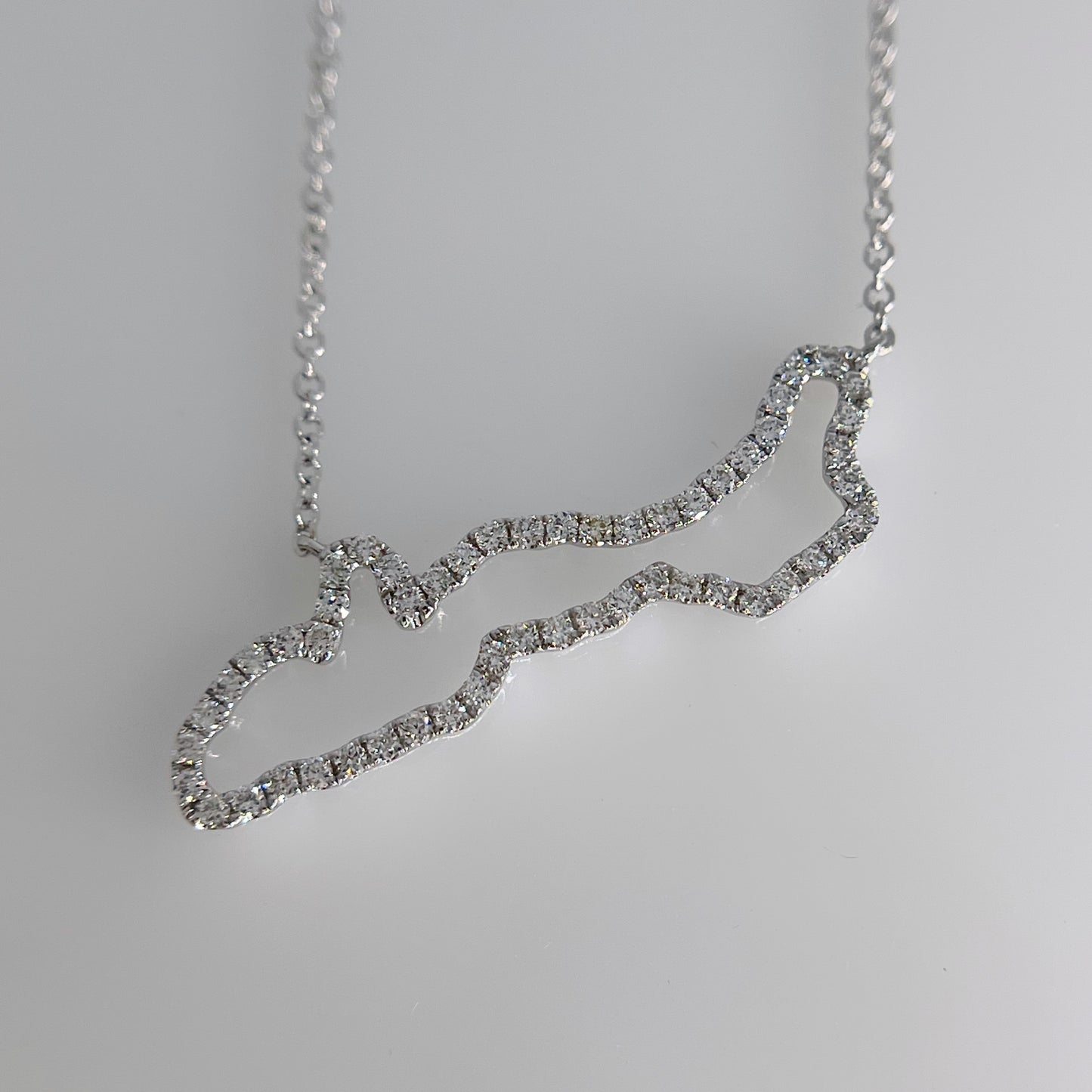 Diamond Lake Geneva Necklace