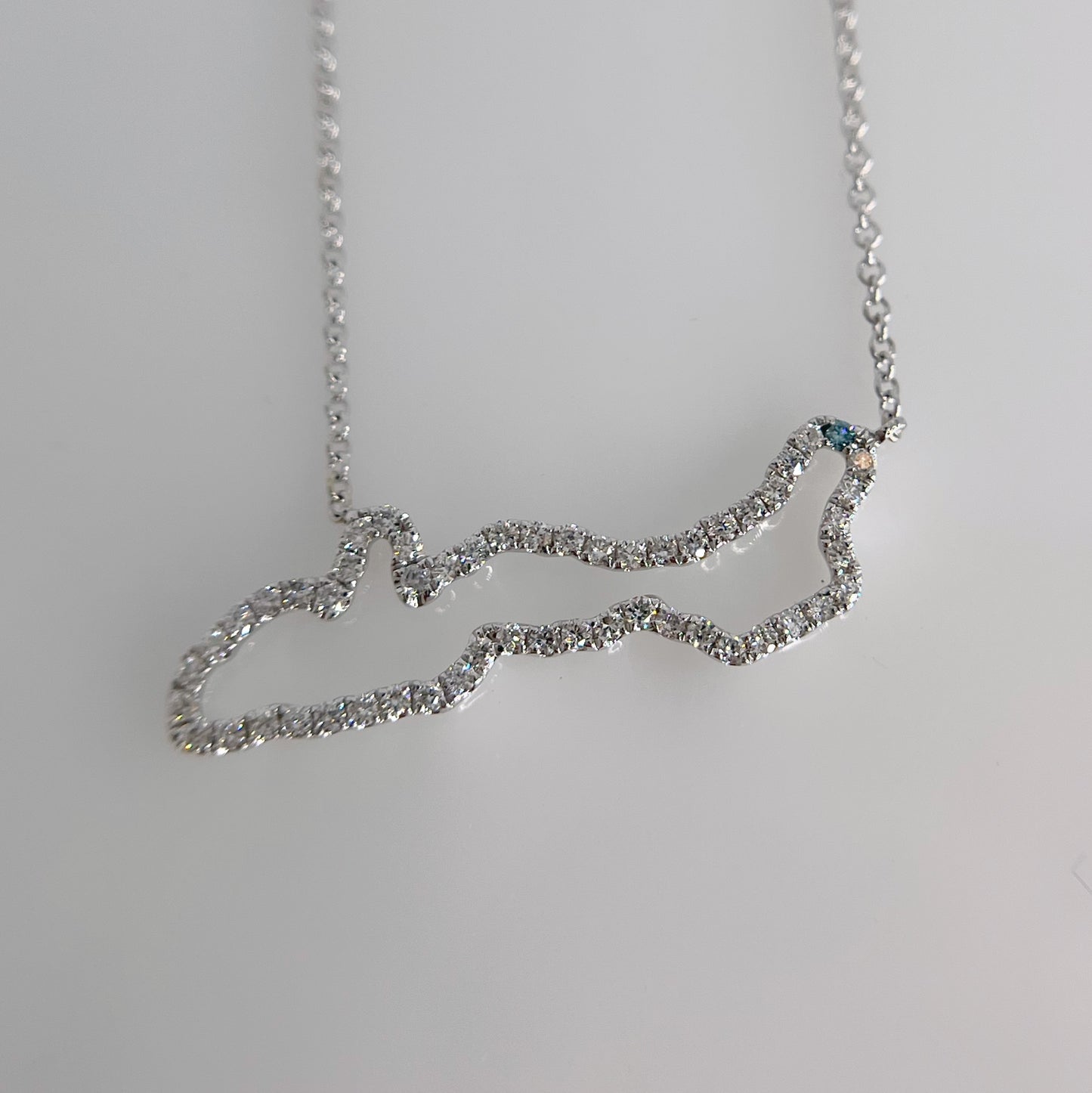 Diamond Lake Geneva Necklace