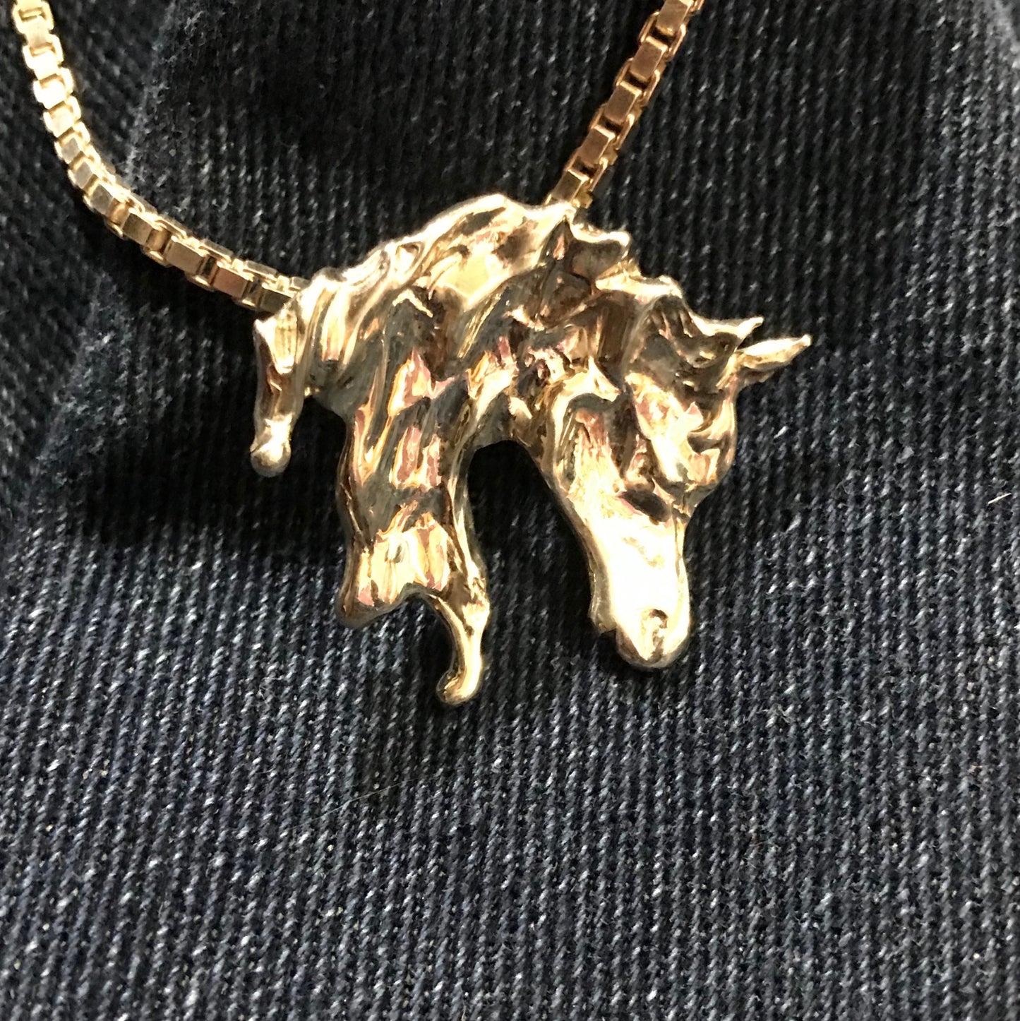 Sculpted Horse Pendant