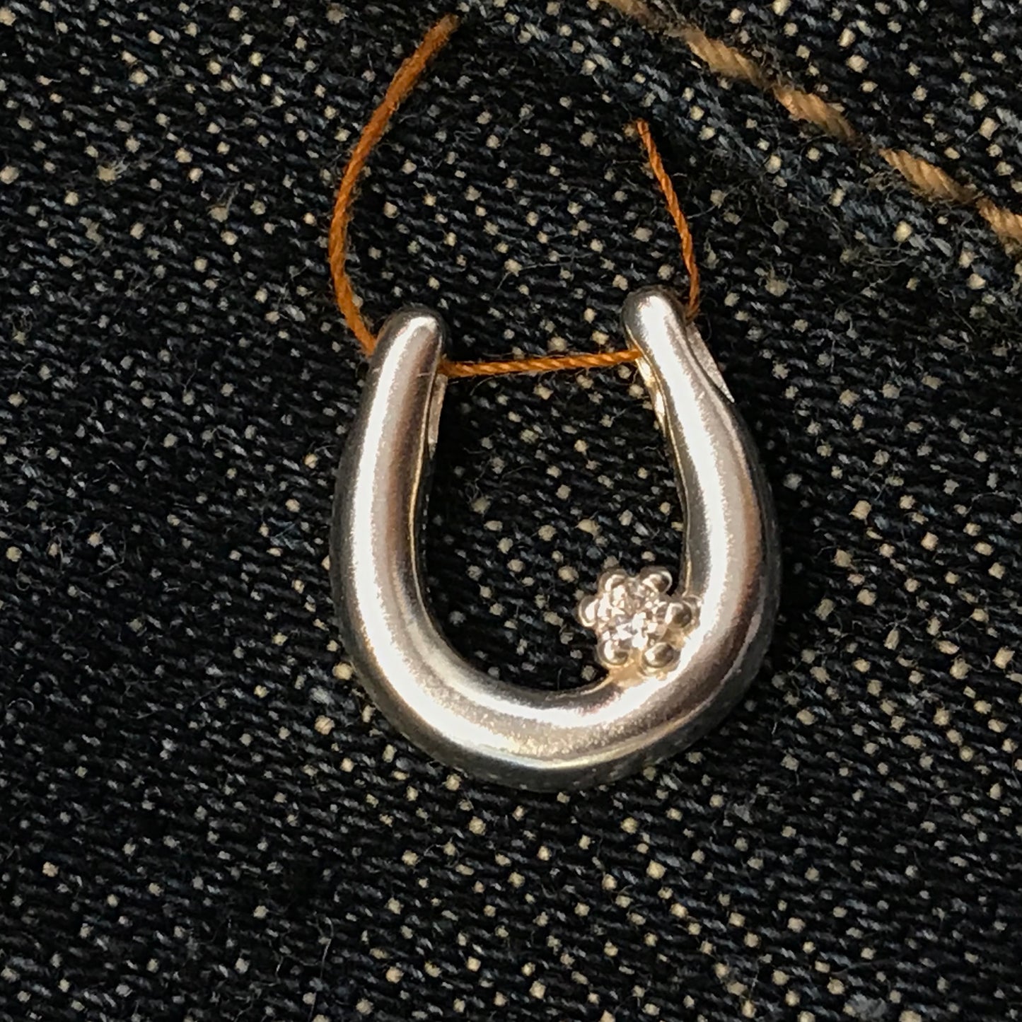 Horseshoe Sparkle Pendant