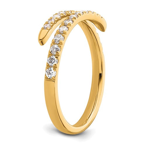 Diamond Open Wrap Ring