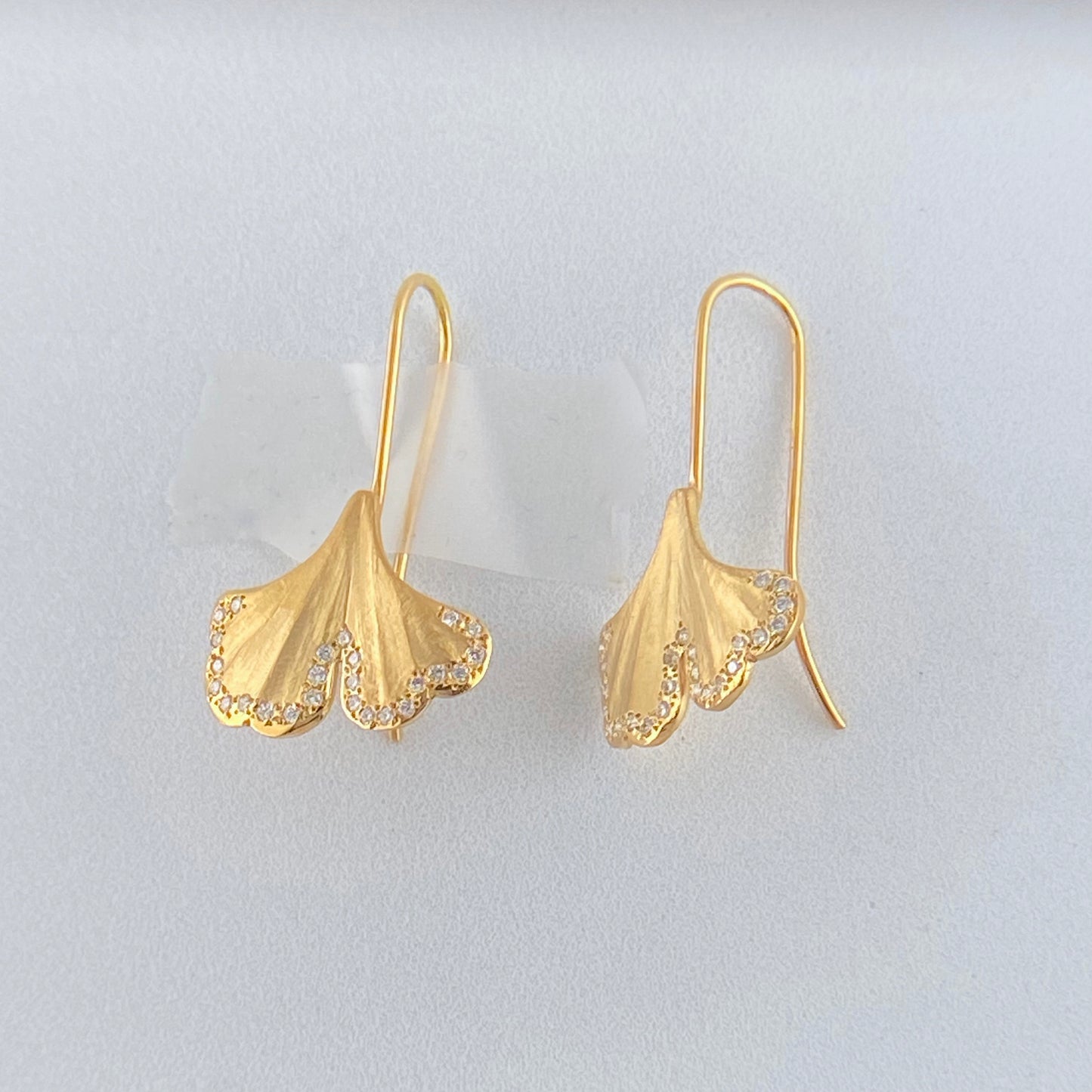 Ginkgo Leaf Earrings