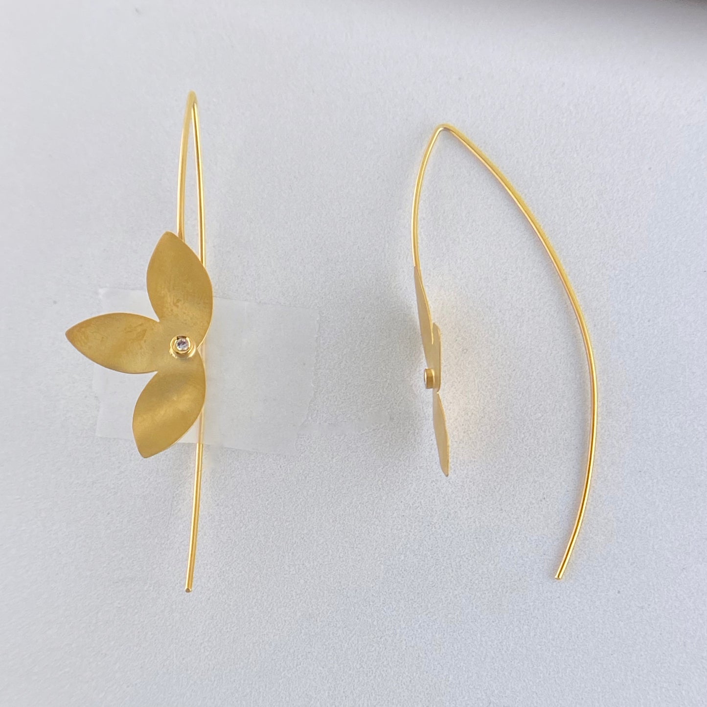 Three Petal Earrings