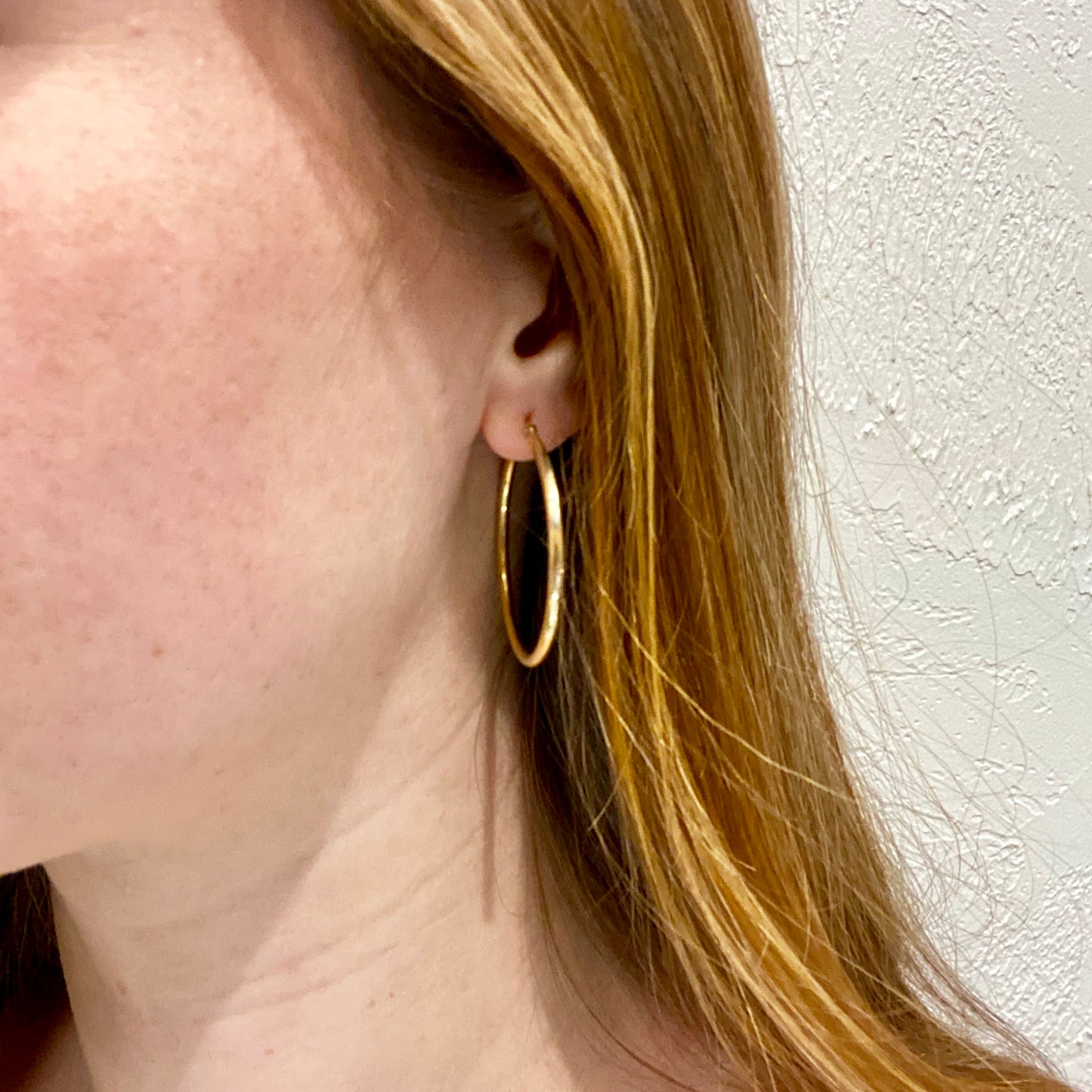 Gold Hoops - Large