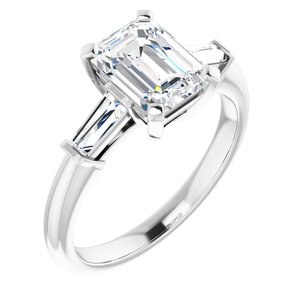 Ellie Three Stone Engagement Ring