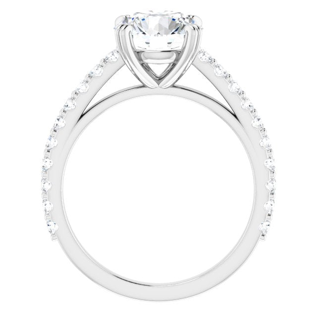 Alissa Accented Engagement Ring