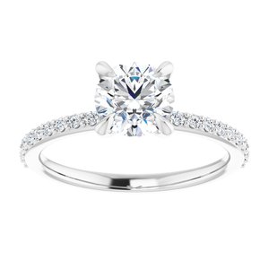 Hannah Accented Engagement Ring