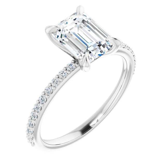 Hannah Accented Engagement Ring