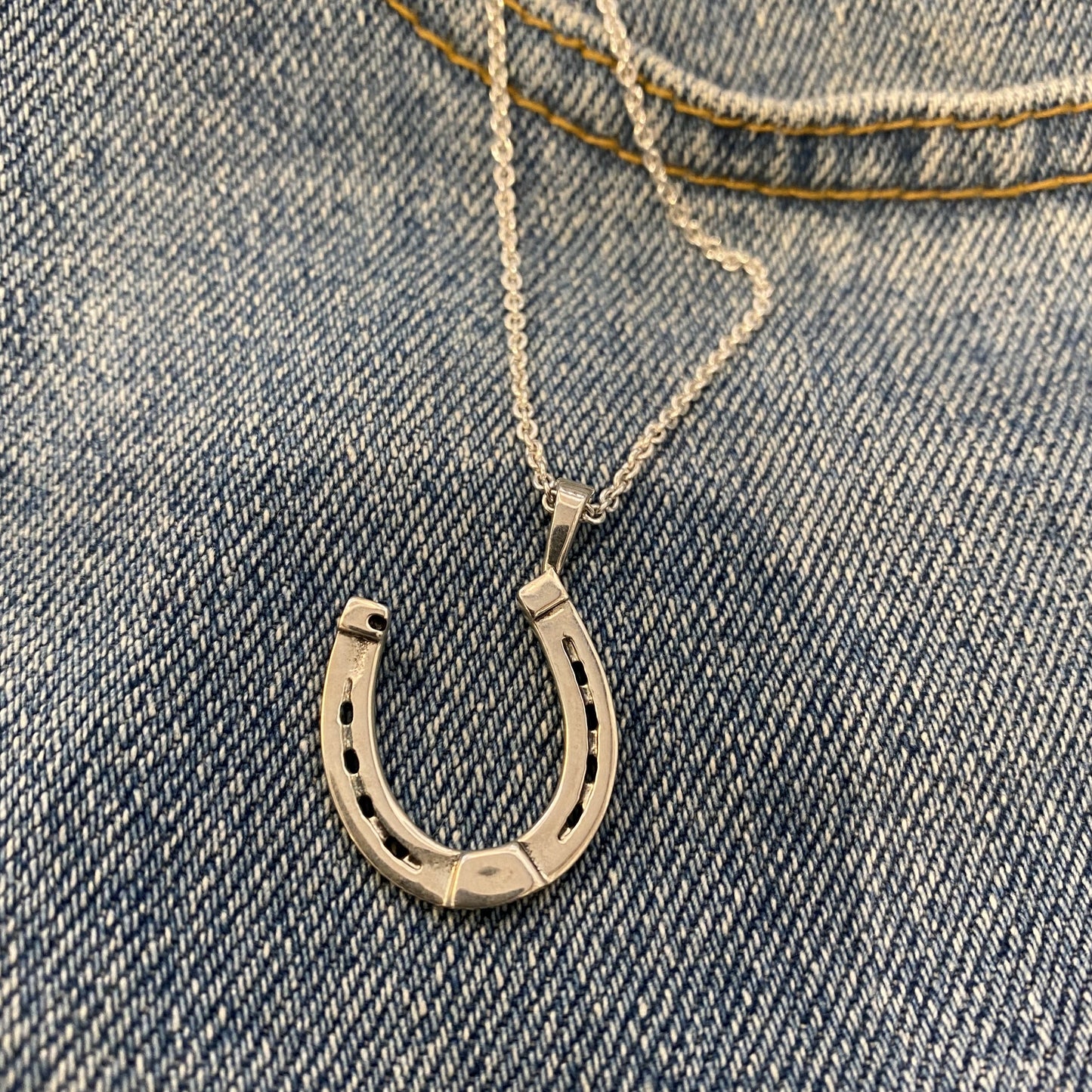 Horseshoe Necklace - Heavy