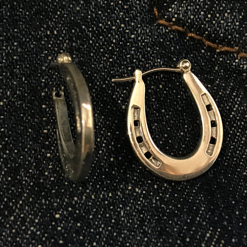 Horseshoe Hoop Earrings Geneva Lakes Jewelry & Gem Appraisers