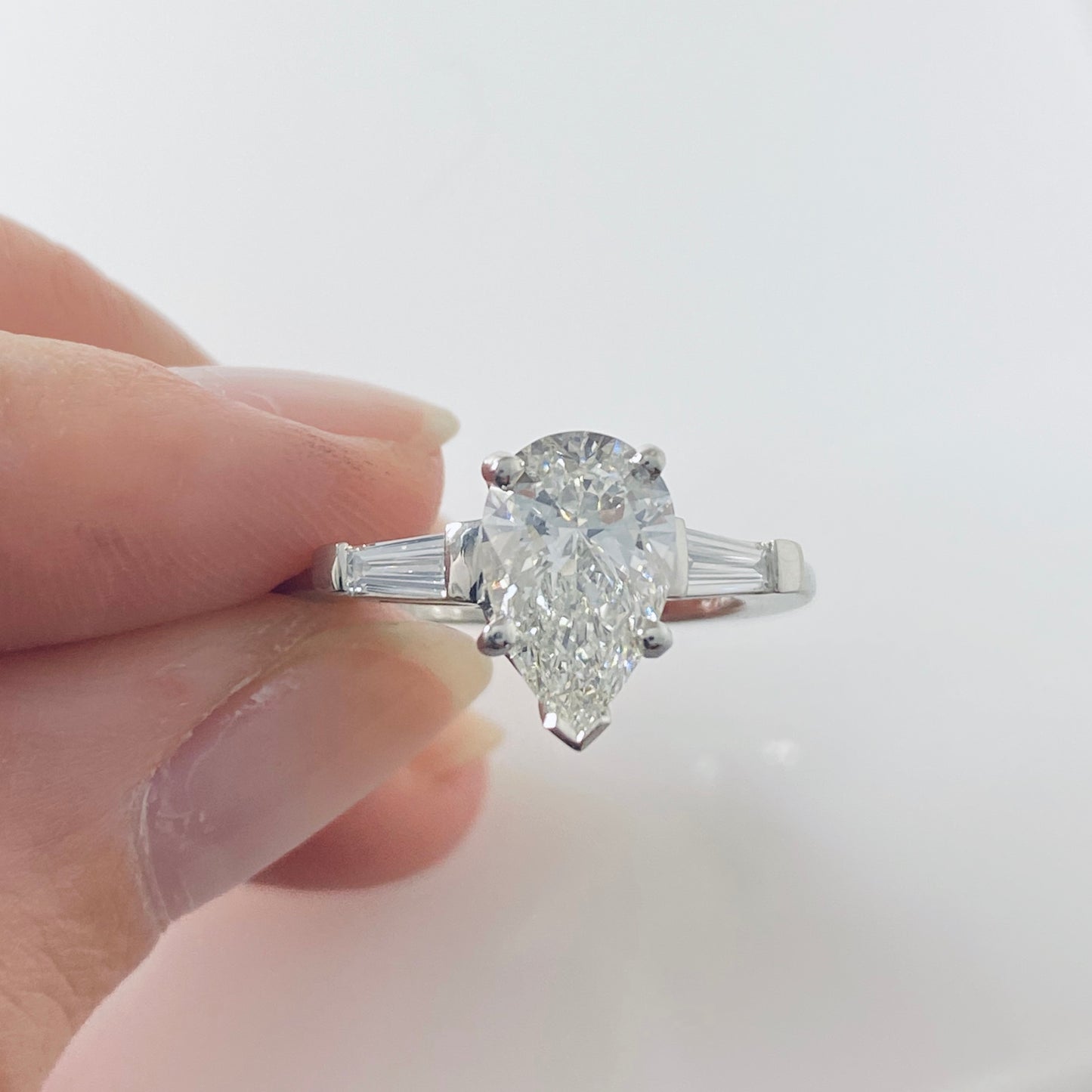 Ellie Three Stone Engagement Ring