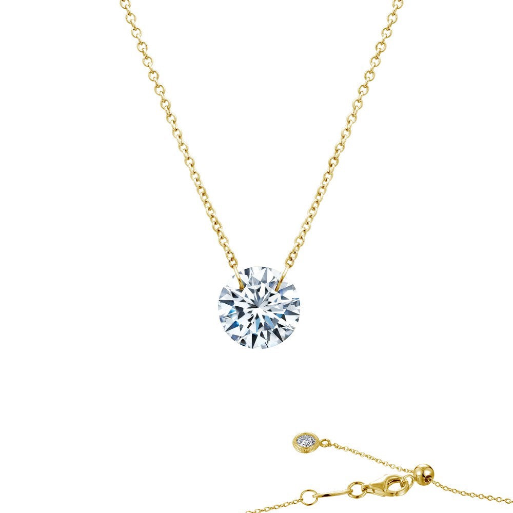 Layering Solitaire necklace