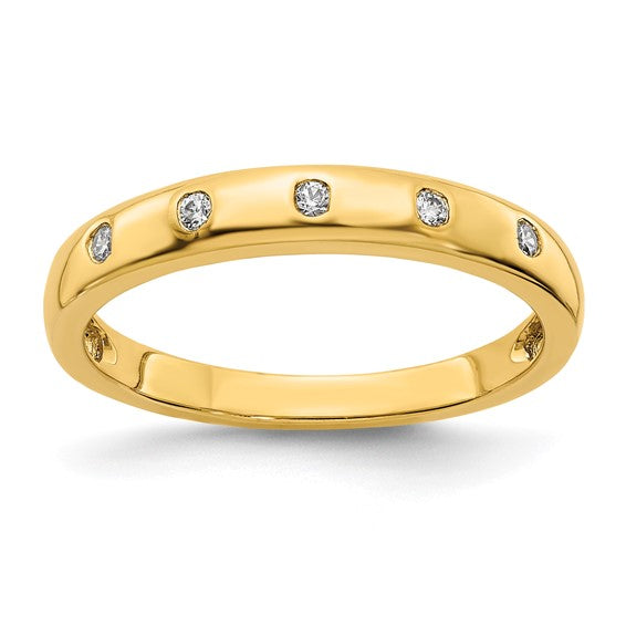 Diamond Inlaid Ring