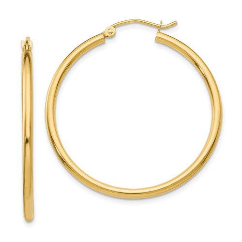 Gold Hoops - Large